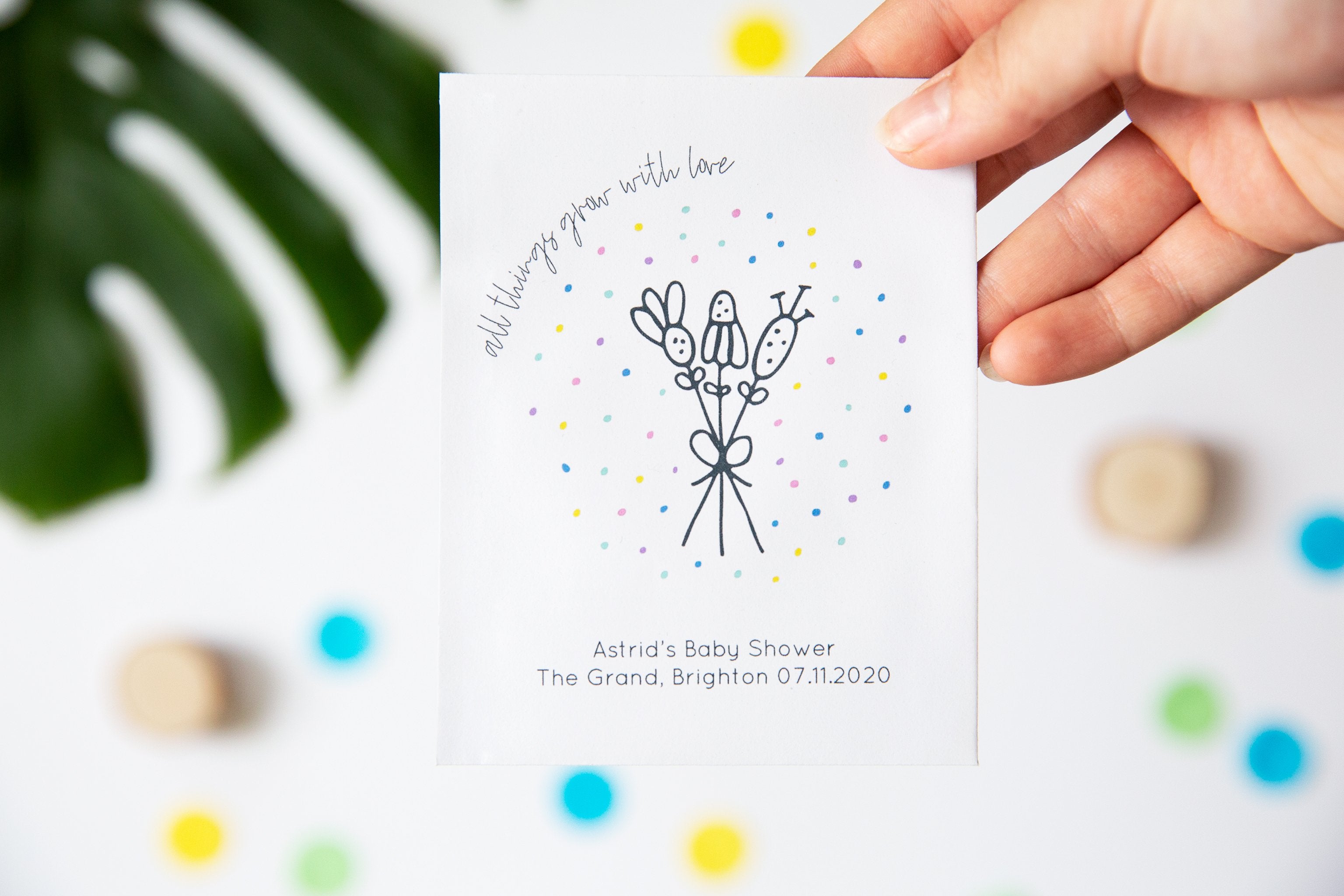 Sweet pea baby shower favors discount