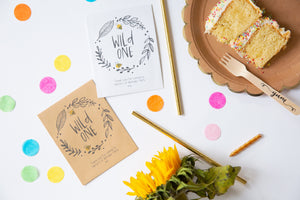 Wildflower Seed Packet Birthday Party Favours