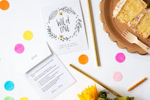 Wildflower Seed Packet Birthday Party Favours