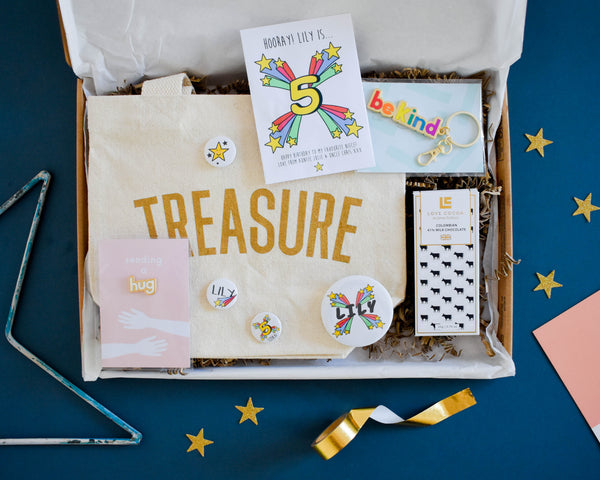 Build your own Starburst Birthday Letterbox Gift