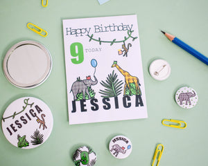 Build your own Jungle Birthday Letterbox Gift