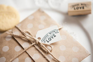 Baked with Love’ Rubber Stamp