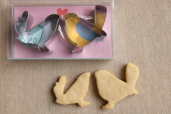 Set of 2 Lovebirds Cookie Cutters