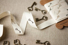 ‘Love is the Key’ Cotton Ribbon