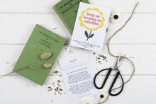 Keep On Keeping On Personalised Sunflower Seed Packet