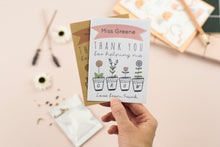 Thank You Teacher Personalised Seed Packet Gift