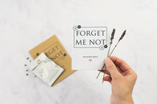 Forget Me Not Seed Memorial Gift