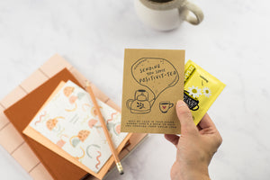 Positivit-Tea Personalised Cup Of Tea Card