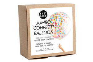 Multi-Coloured Jumbo Confetti Balloon