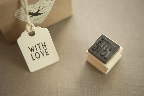 With Love' Rubber Stamp